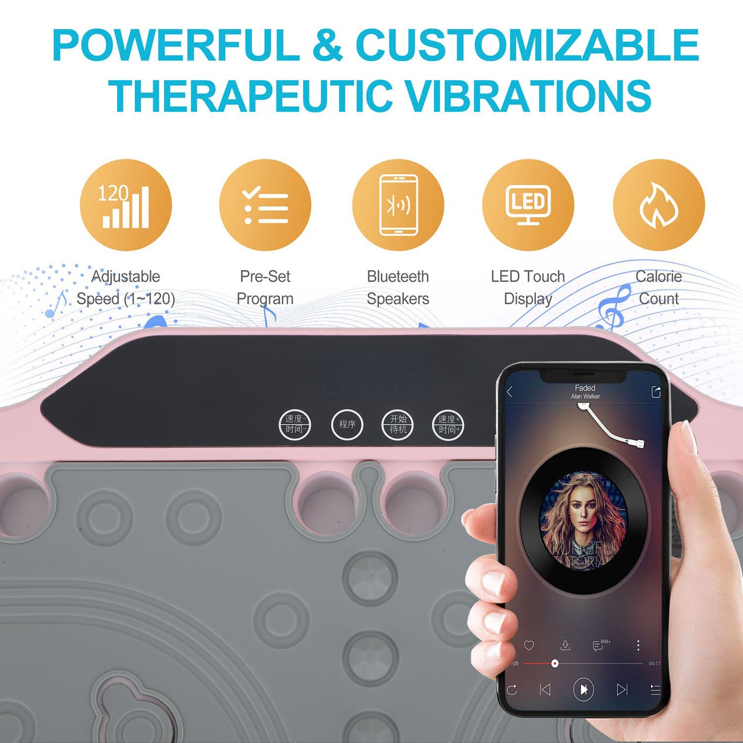 Slimming Vibration Plate Workout Equipment