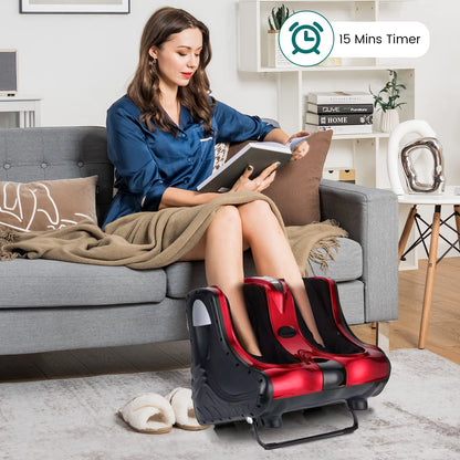 Dual Foot & Leg Massager | Shiatsu Air Compression Massage