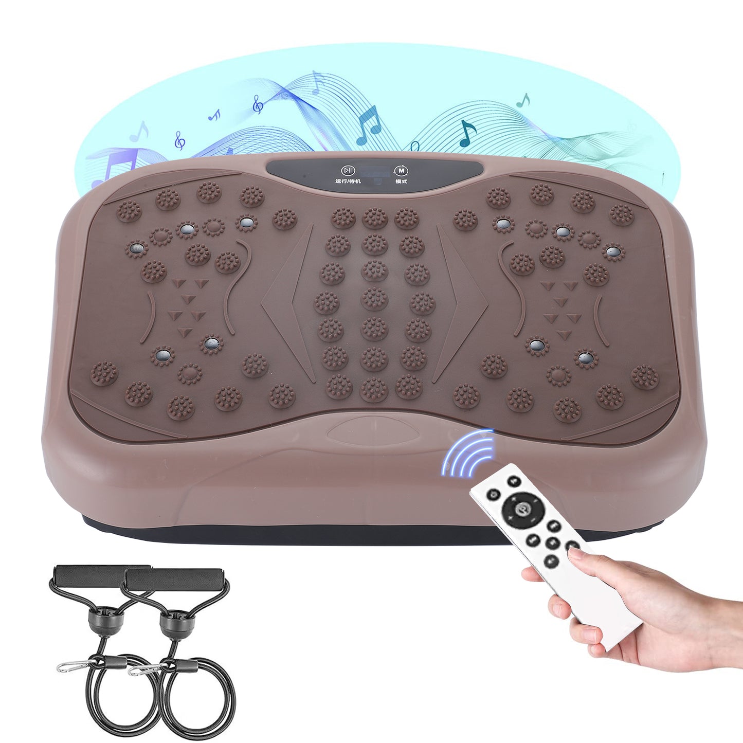 Compact Vibration Plate Body Shaper Device