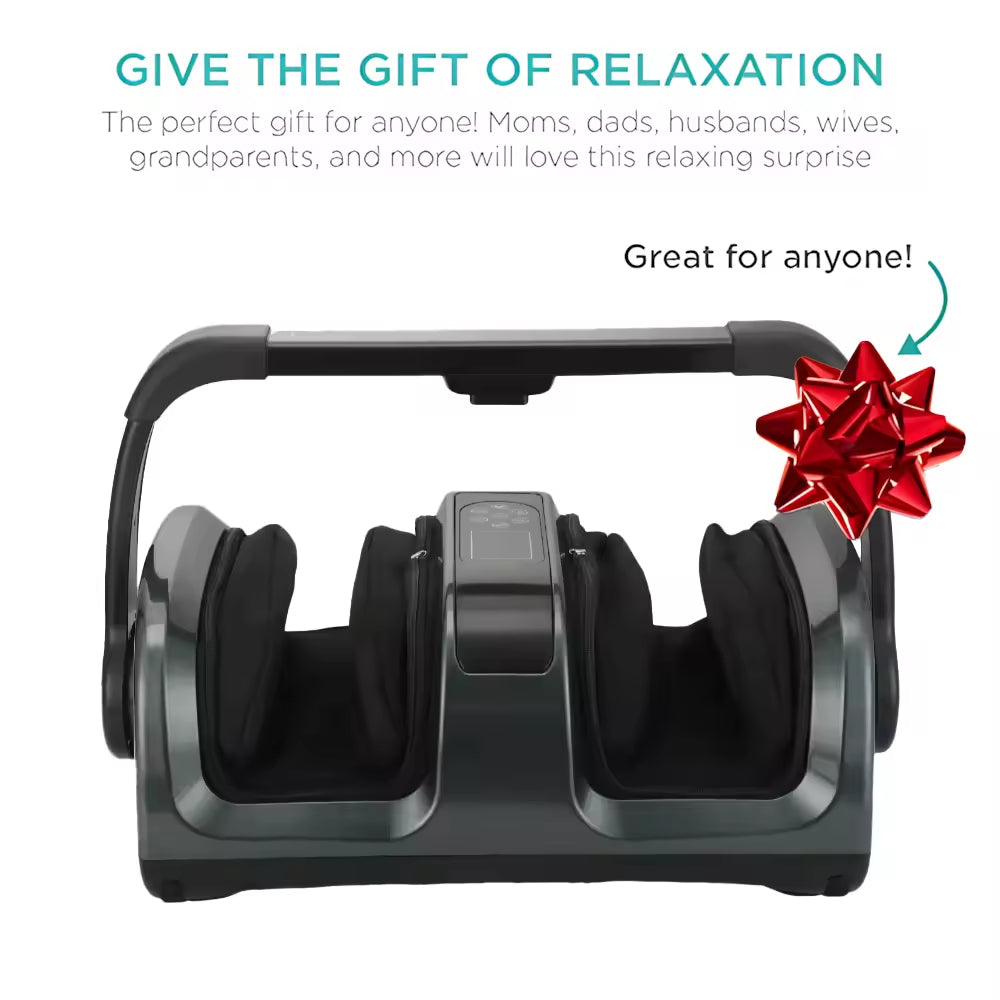 Foldable Handle Shiatsu Foot Massager | Multi-Speed Vibration Massage