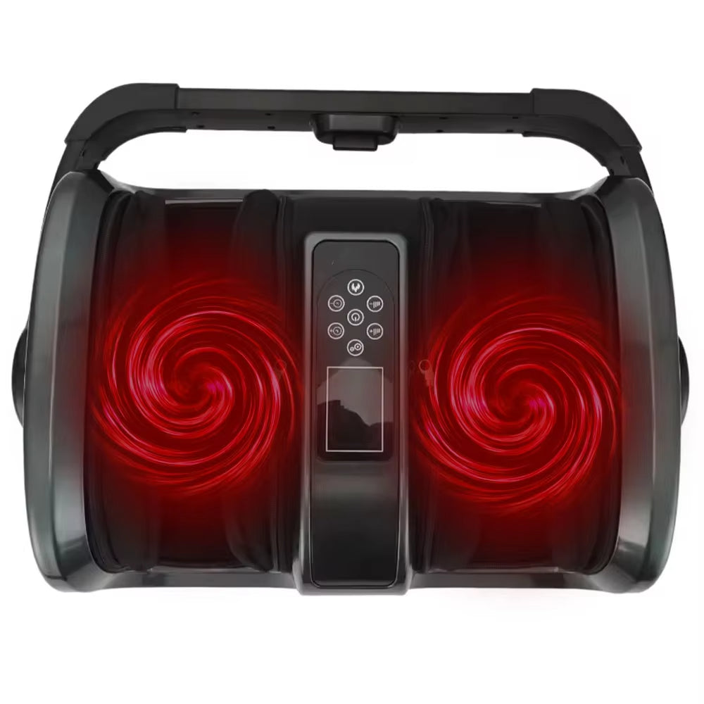 Foldable Handle Shiatsu Foot Massager | Multi-Speed Vibration Massage
