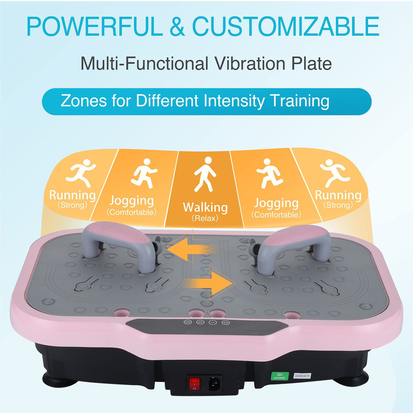 Slimming Vibration Plate Workout Equipment