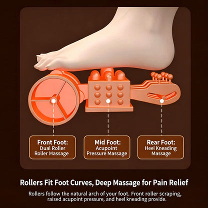 Round Foot Massager with Full Wrapped | Shiatsu Air Compression Massage