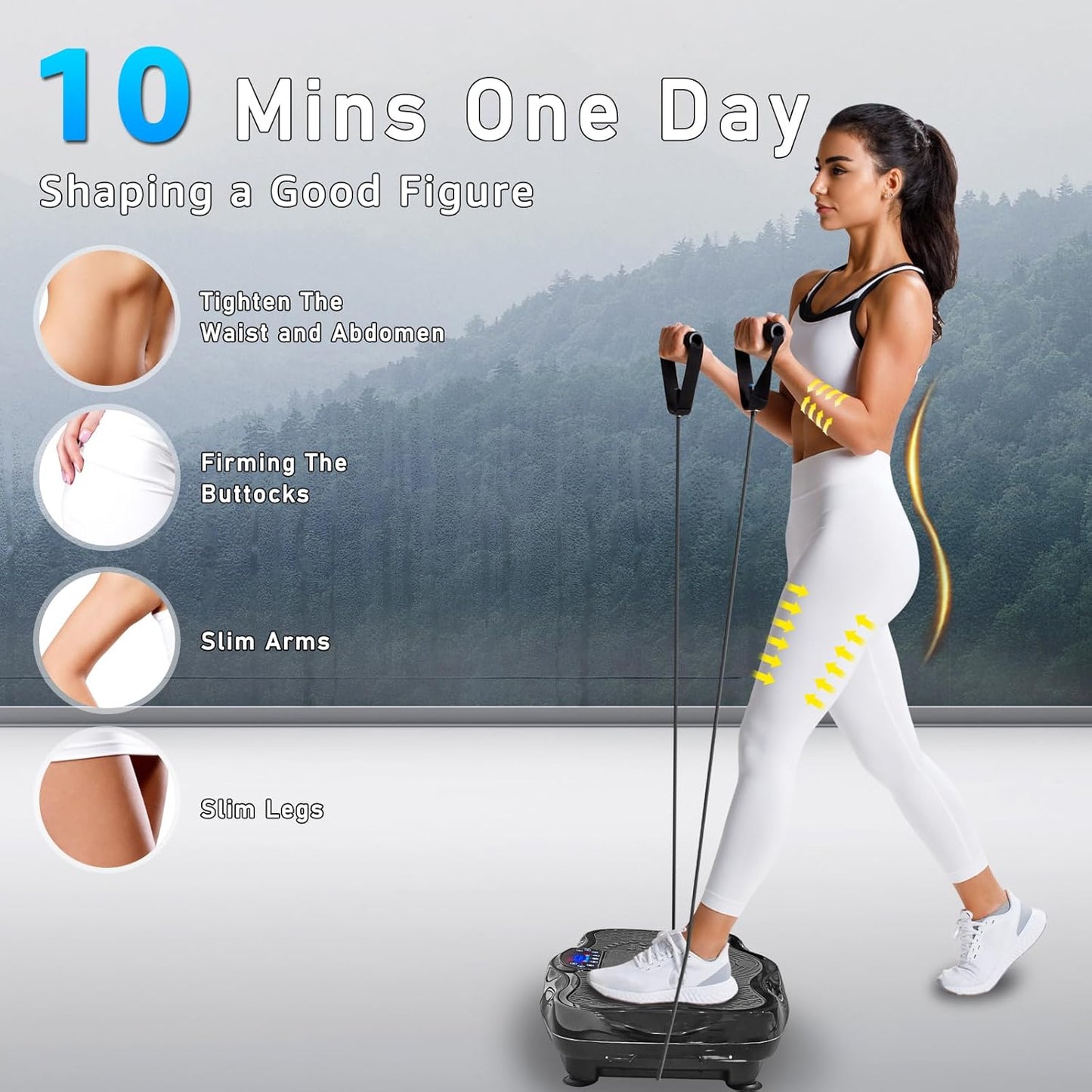 Therapy Vibration Plate Muscle Relief Device