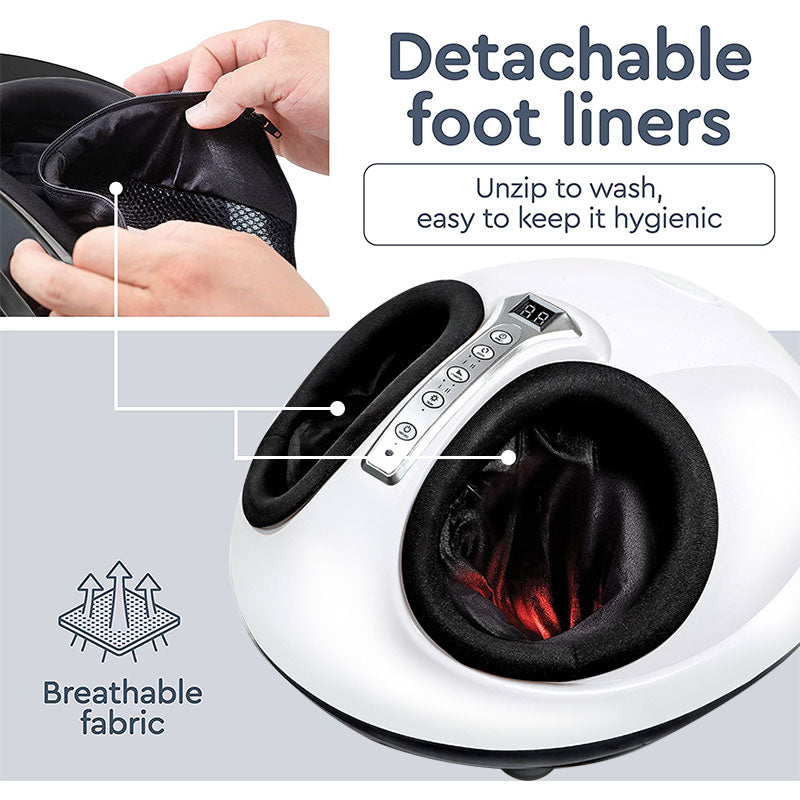 Compact Ergonomic Foot Massage Machine – Space Saving Design