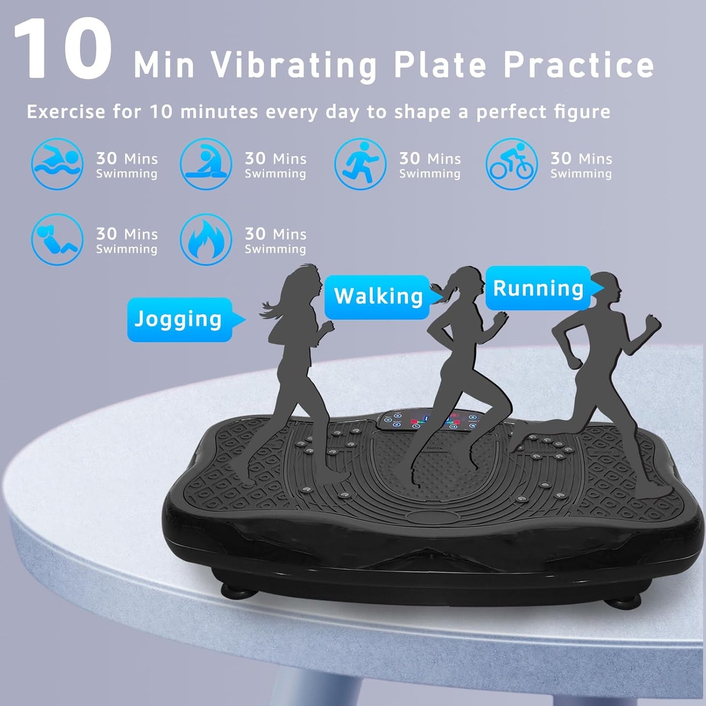 Therapy Vibration Plate Muscle Relief Device