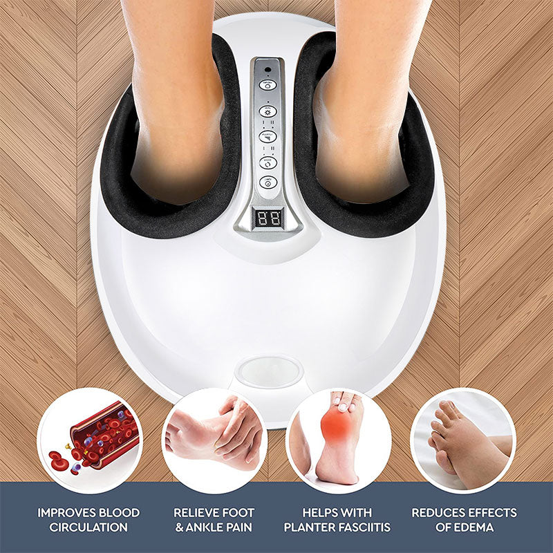 Compact Ergonomic Foot Massage Machine – Space Saving Design