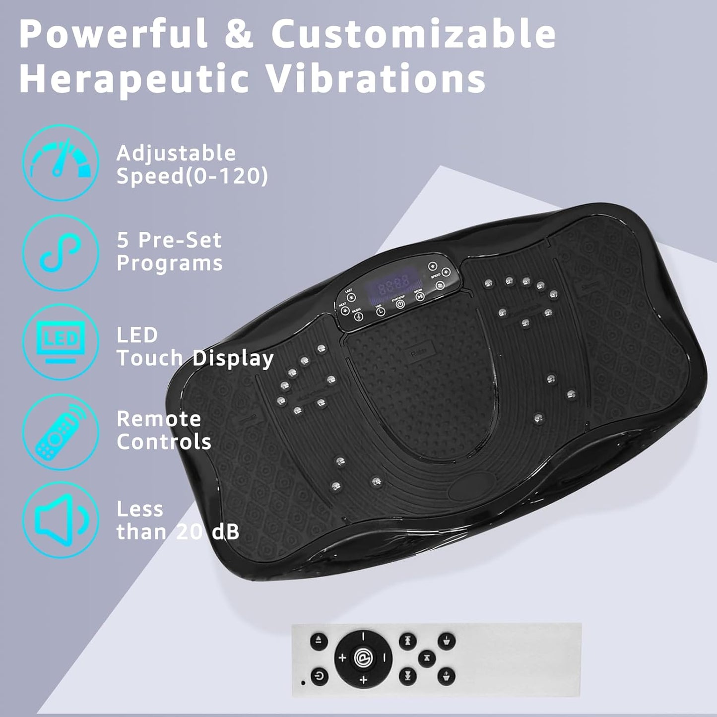 Therapy Vibration Plate Muscle Relief Device