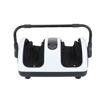 Portable Foldable Foot Massager with Heating Therapy – White