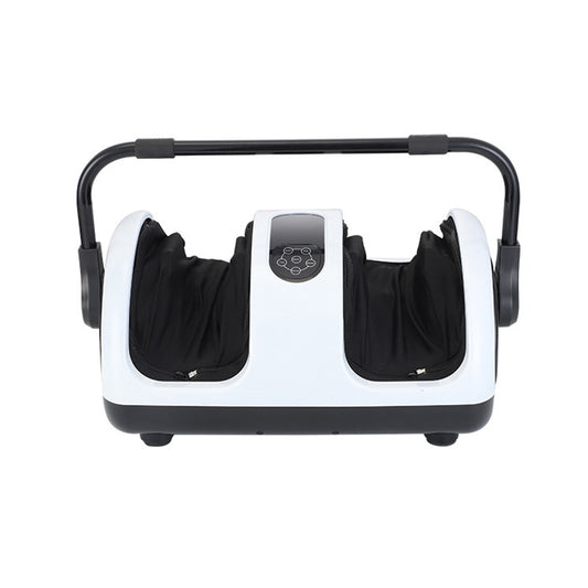 Portable Foldable Foot Massager with Heating Therapy – White